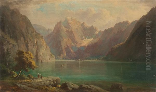 Am Hechtsee Mit Blick Auf Das Kaisergebirge - view 1