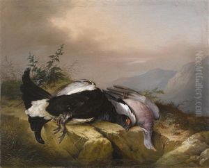Jagdliches Stillleben by Vinzenz Kreuzer