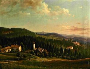 Blick In Die Landschaft by Vinzenz Kreuzer