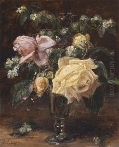 Blumenstuck Mit Rosen