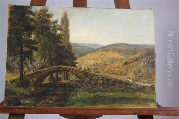Pont Dans Paysage Montagneux - view 1