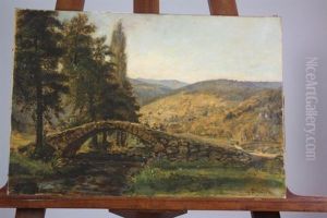 Pont Dans Paysage Montagneux Pont Dans Paysage Montagneux