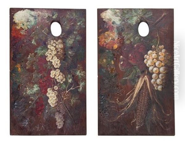 Palette Still Lifes (pair) - view 1