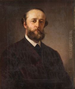 Portrait Of Hans Ulryk Gothard (schaffgotscha Coat Of Arms)