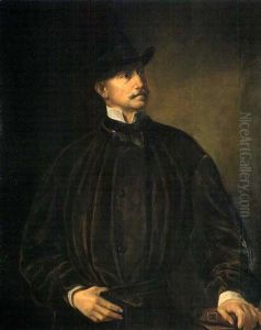 Portrait D'alexandre-edmond De Talleyrand-perigord, Duc De Dino by Otto Kreyher