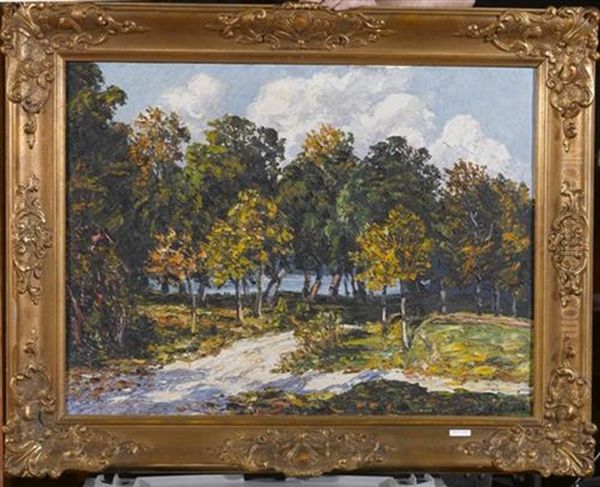 Herbst. Durchblick Auf Starnbergersee - view 1
