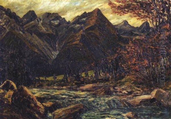Herbstliche Berglandschaft - view 1