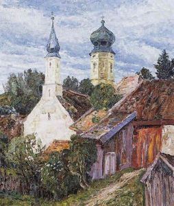 Anischt Von Bernried An Einem Starnberger See