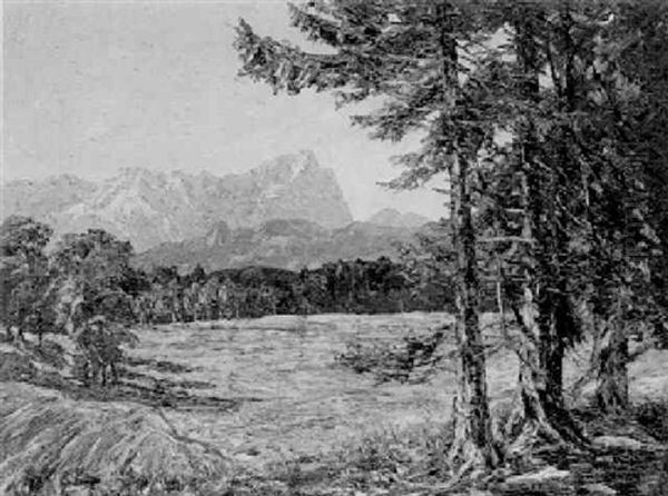 Blick Auf Die Zugspitze - view 1