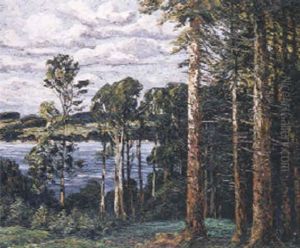 Blick Auf Den Starnberger See by Hugo (Emil Albert Hugo) Kreyssig