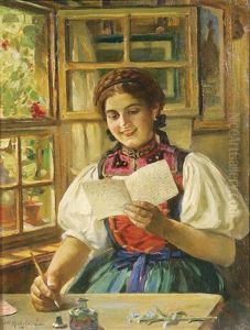 The Love Letter by Carl Kricheldorf