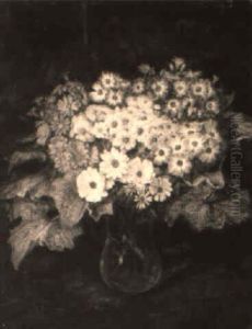 Blumenstilleben by Hermann Gottlieb Kricheldorf