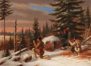 Gentlemen And Indian Hunting Caribou Gentlemen And Indian Hunting Caribou