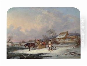 Quebec Farm by Cornelius David Krieghoff