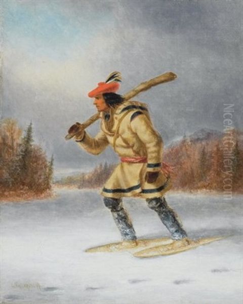 Indian Hunter (aka Following The Moose) - view 1