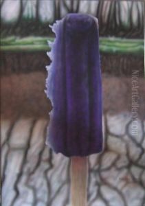 Purple Popsicle by Lina Beck-Bernard