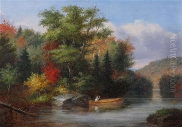 Autumn, Lake St. Charles - view 1