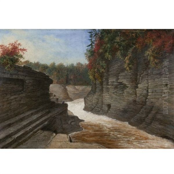 River Gorge, Autumn - view 1