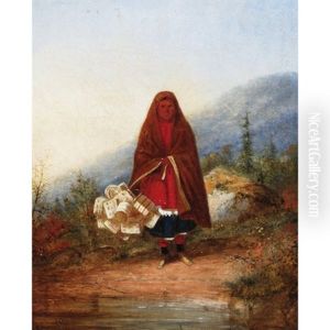 Indian Basket Seller by Cornelius David Krieghoff