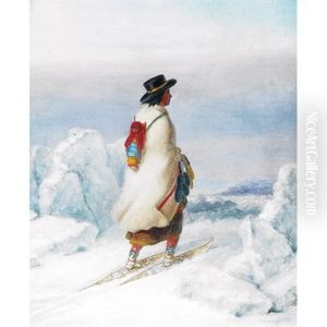 Indian Woman Moccasin Seller