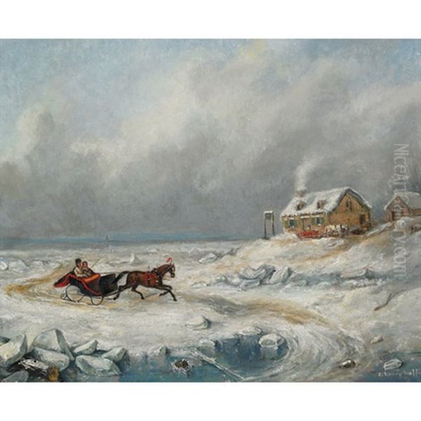 Ice Road, Near Quebec - view 1