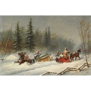 Run Off The Road In A Blizzard