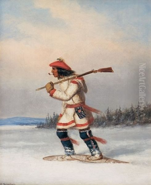 Trapper In The Snow - view 1