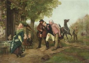 After A Ridingaccident by Albert Becker