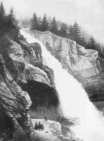The Falls At St. Memm, Quebec - view 1