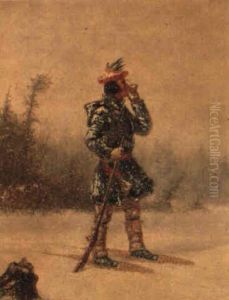 Indian Hunter by Cornelius David Krieghoff