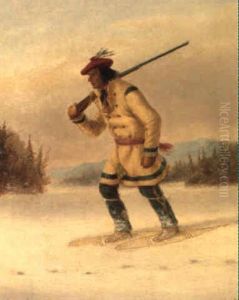 Indian Hunter by Cornelius David Krieghoff