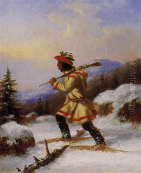 Indian Hunter With Rifle - view 1