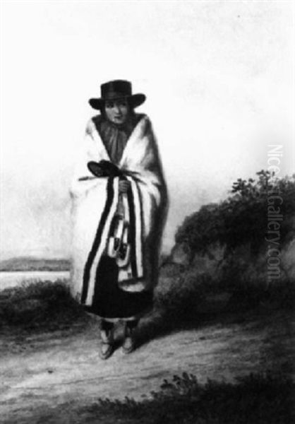 Indian Squaw Moccasin Seller - view 1