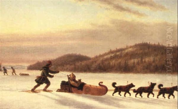 Fur Trader In Toboggan - view 1