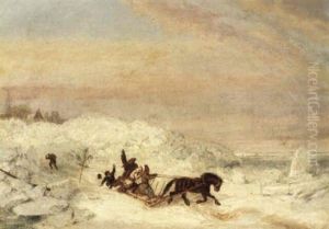 Merry Makers, Longueuil by Cornelius David Krieghoff