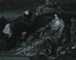 The Drink by Cornelius David Krieghoff