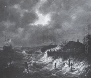 Approaching Storm by Cornelius David Krieghoff