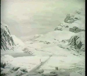 Fortin De L'armee Canadienne Pendant La Guerre Contre Les Indiens Seminoles by Cornelius David Krieghoff