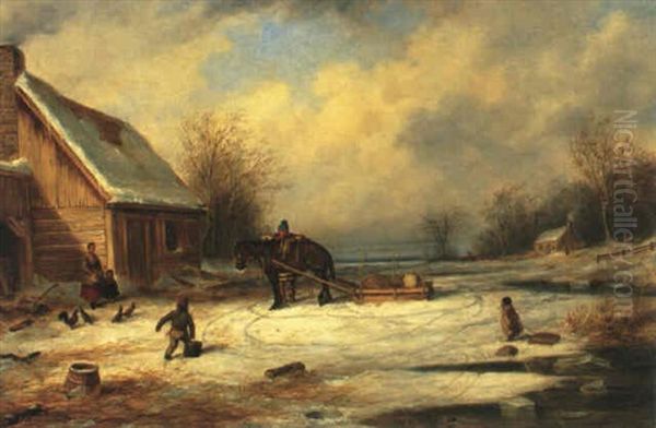 Habitant Farm, Winter - view 1