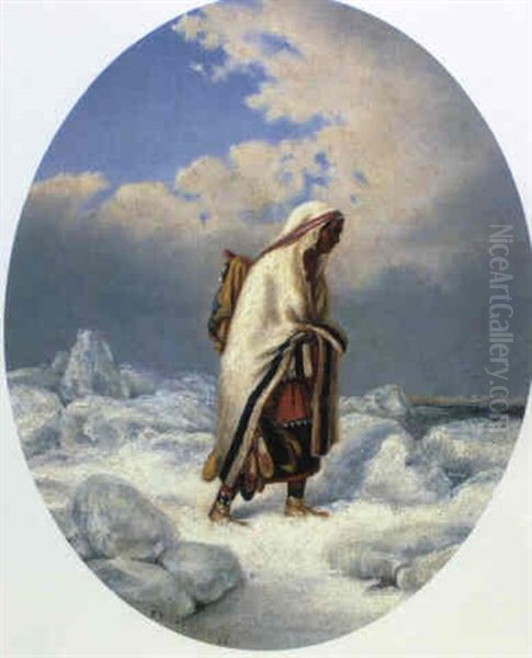 A Moccasin Seller - view 1