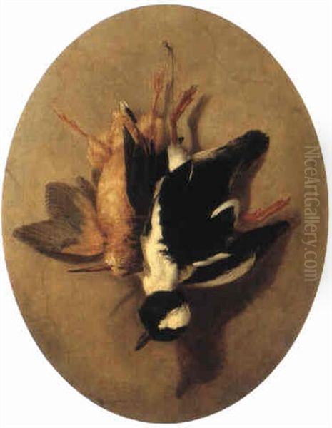 Still Life With Bufflehead And Shorebird - view 1