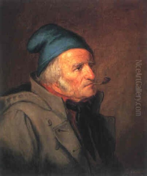Habitant In A Blue Toque - view 1