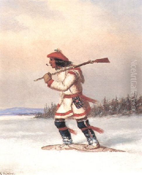 Trapper In The Snow - view 1
