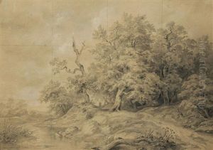 Landschaft Mit Figuraler Staffage