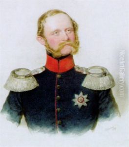 Bildnis Des Prinzen August Von Wurttemberg In Uniform Bildnis Des Prinzen August Von Wurttemberg In Uniform