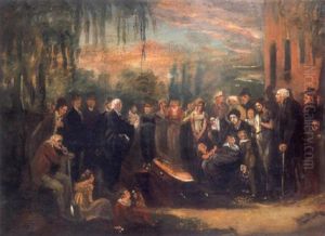 German Funeral by Johann Ludwig Krimmel