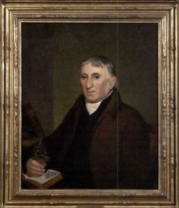 Portrait Of Jacob Ritter, Sr., The Botanist by John Lewis Krimmel
