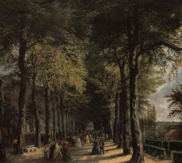 La Promenade Sous Les Arbres - view 1