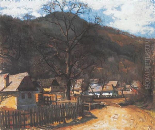 Koratavasz Felsobanyan (early Spring In Felsobanya) - view 1