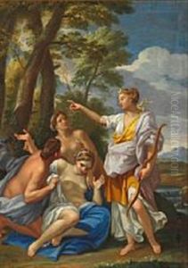 Diana, Who After The Bath Discovers Callisto's Pregnancy